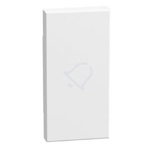 Light Now axiale toets met pictogram bel 1 module - wit