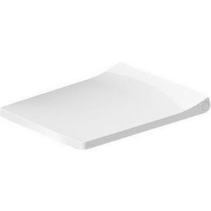 Wc-zitting Viu wit zonder softclose scharnier RVS