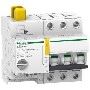 Installatieautomaat 3-polig 10A D-Karakteristiek TI24- IC60H