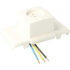 Deksel HNA contactdoos lasdoos BK1619 creme VVE=10