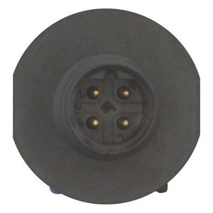Inbouwstekker M12 B-gecod. +doorvoer M20 IP66 250V 4A