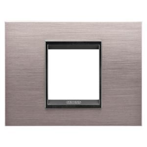 LUX PLAAT-VAN METAAL-2 MODULE-GEBORSTELD ALUMINIUM LAV
