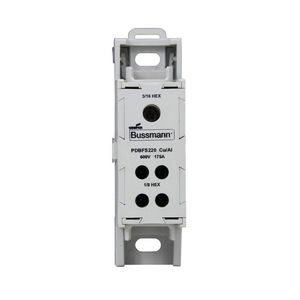 Distributieblok, 175 A, AC 600 V, DC 600 V, UL, AC 690 VVE=3
