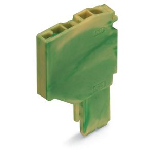 2-draads beginmodule FE steker Push-in 1,5 mm² groen VVE=250