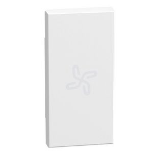 Light Now axiale toets met pictogram ventilatie 1 module - w
