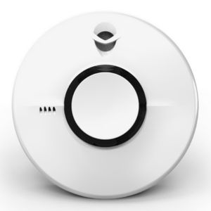 Rookmelder vast lithium batterij