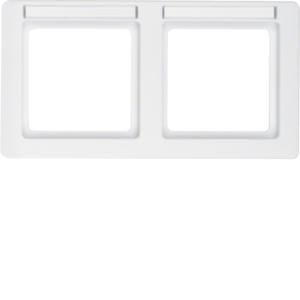 Afdekraam 2-v horizont. Tekstveld berker Q.1 polarwit