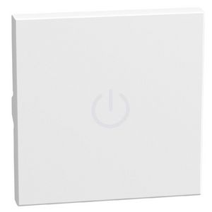 Light Now axiale toets met pictogram boiler 2 modules - wit