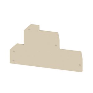 Afsluit- eindplaat h:83.75mm b:1.5mm V- 1305260000 VVE=50