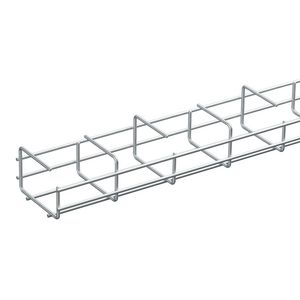 Lengte a 2,5m. Draadgoot 120x75mm rvs SS316L