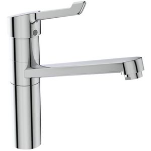 Keukenmengkraan hoog Bluestart m. lange hendel chroom Ceraflex