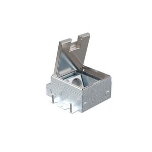 Smartbox Pro vloercontactd. 65mm 1x wandcontactdoos X10 klapdeksel