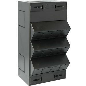 Patchkast data zwart 220x115x88/115mm