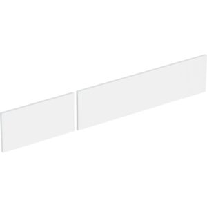 Ladefr.set Varif onderk/opzetwast+2 lade B135cm wit gel hggl