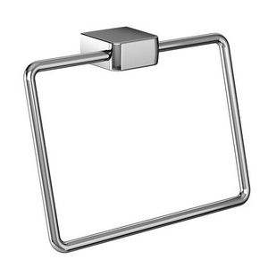 Trend handdoekring 190mm chroom