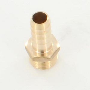 Slangpilaar messing 1/2"bt.x10mm