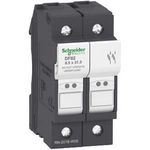 Zekeringhouder 2P -25A Zekeringmaat 8,5x31,5mm TeSys VVE=6