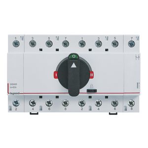 Doos a 6st. Bronomschakelaar DSX63 4P 63A+draaihendel-breedt