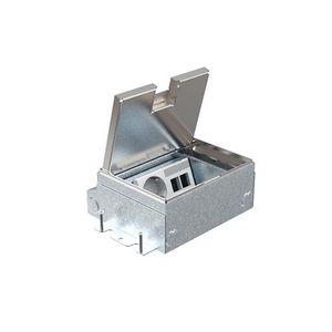 Smartbox Pro Vloercontactdoos 65mm 1x wandcontactdoos+2xData-uitsp X10 deksel