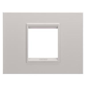 LUX PLATE-IN METAL-2 MODULES-MONOCHROME NATURAL BEIGE
