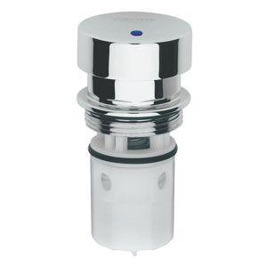 Kardoes 1/2" incl. knop chroom zelfsluitend koud