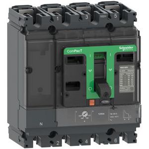 Vermogenschakelaar NSX100H 70kA AC 4P3D 100A TMD ComPact