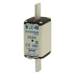 Zekering laagsp. 224A AC 400V NH1 gFF dubbele melder VVE=3