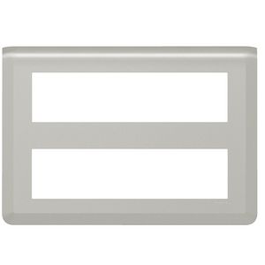 Afdekraam 2x8 module Aluminiumhorizontaal Mosaic