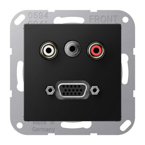 Afdekking A500 matzw voor Audio/Jack/VGA