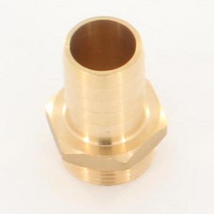 Slangpilaar messing 1"bt.x30mm