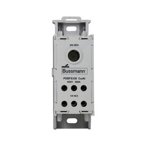 Distributieblok, 380 A, AC 600 V, DC 600 V, UL, AC 690 VVE=2