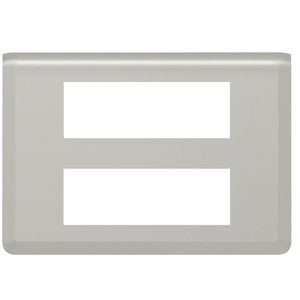 Afdekraam 2x6 module Aluminiumhorizontaal Mosaic