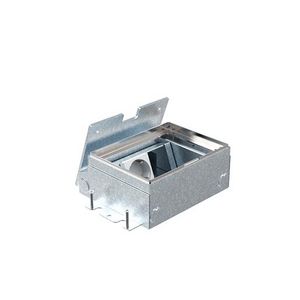 Smartbox+ Vloercontactdoos 65mm 1x wandcontactdoos + 1xM45 leeg deks. inleg 7mm