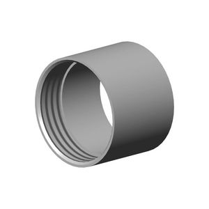 Beluchter mouw 23x17,3mm Champagne gebors. (22kt Goud)