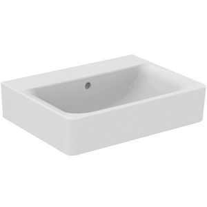 Connect cube wastafel 60x46cm zonder kraangat met overloop Ideal Plus
