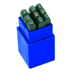 Cijferstempels 0-9 10mm DIN1451