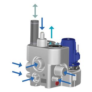 Opvoerinstallatie Sanicubic 1 VX KBE 1.1S
