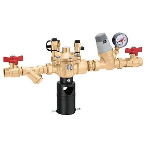 Vulcombinatie +terugstr.bev. BA 3/4" 1-6 bar