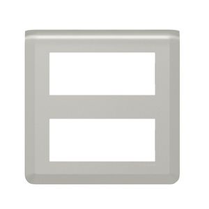 Afdekraam 2x5 module Aluminiumhorizontaal Mosaic