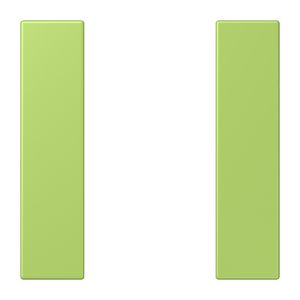 Tastafdekking F50 1-voudig compleet LC32052 KNX