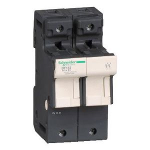 Zekeringhouder 2P -50A Zekeringmaat 14x51mm TeSys VVE=3