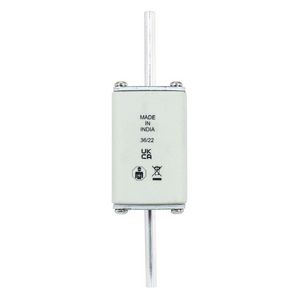 Zekering laagsp. 224A AC 500V NH02 gL/gG dubbele mel VVE=3