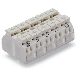 4-draads apparaataansluitklem PE-N-L1-L2-L3 862-9615 VVE=200