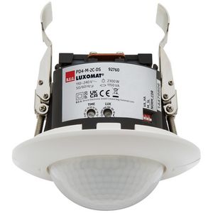 Aanwezigheidsmelder 2C, PS 360gr. IB wit IP20 24m 2Kanaal