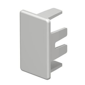 Eindstuk 20x35mm polyvinylchlorid puur wit VVE=10