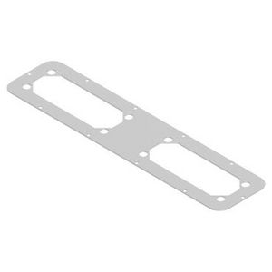 Kabelwartelplaat Spacial S3D 2 x FL21 uitsnijding RAL7035 4