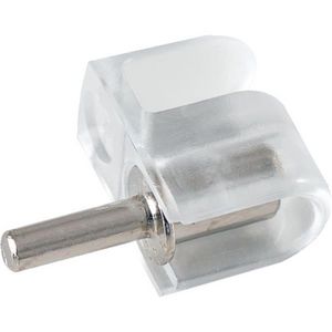 Set a 4st. Geberit plankpennen schap van glas