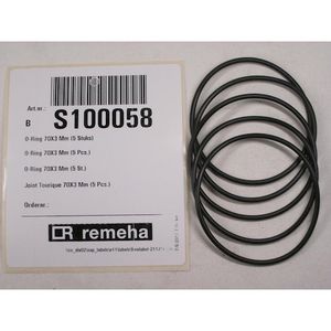 Set a 5st. O-ring 70x3mm S100058
