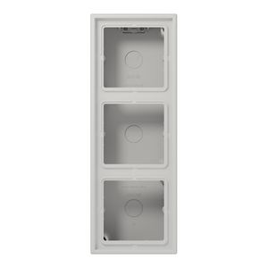 Opbouwkap 3-voudig LS range lichtgrijs
