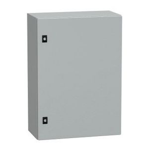 Deur 700x500x250mm IP66 / IK10 RAL7035 Spacial CRN